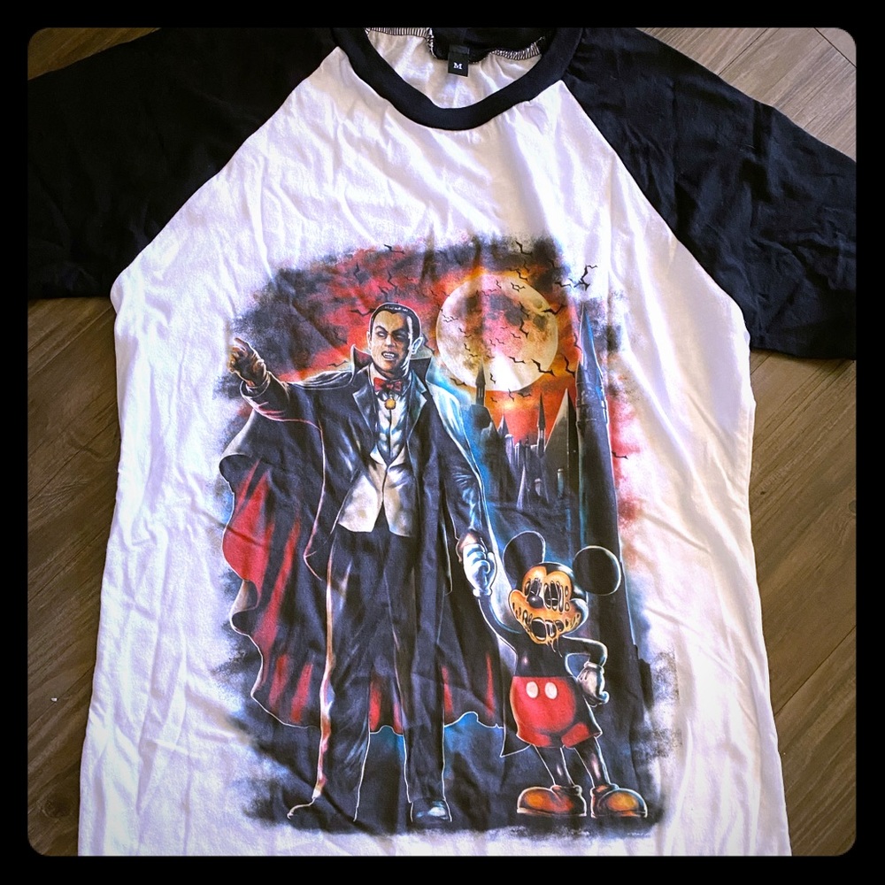 Women’s size m horror Mickey Mouse shirt